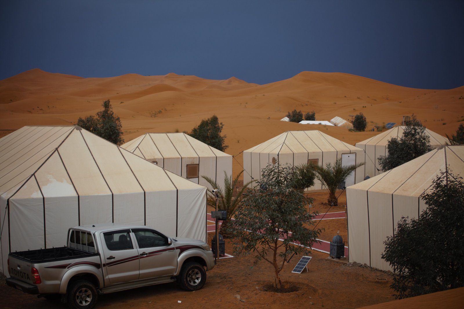 Noche en Campamento Merzouga